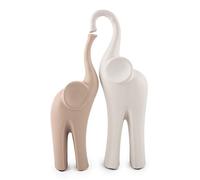 pajoma Juego de Elefantes Matabi de cerámica, 11,5 x 8 x 31 cm