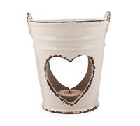 Pajoma Quemador de cerámica Old Romantic, Grande, Altura de 13 cm, Color Beige