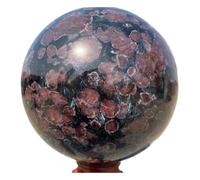 PAJPXPCD 1 bola de cristal granate 500-550 g, piedra for el hogar PAJPXPCD