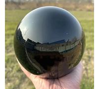 PAJPXPCD 1 bola de cristal obsidiana negra pulida 3 cm alto, piedra preciosa cuarzo, for decoración Feng Shui habitaciones y oficinas PAJPXPCD