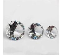 PAJPXPCD 1 pieza de diamante cristal 5 cm, tallado facetado, artesanías diamantes, regalo fiesta, gran decoración romántica PAJPXPCD