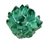 PAJPXPCD 1 racimo de cristal cuarzo verde 200-300 g PAJPXPCD