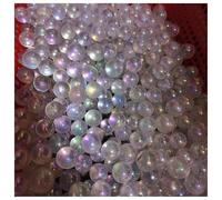 PAJPXPCD 10 esferas de cristal cuarzo titanio for decoración piedras y PAJPXPCD