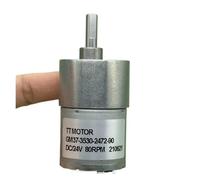 PAJPXPCD 37GB530-2475 DC 12V-24V 80RPM Velocidad lenta 37 mm Arranque con engranaje Reductor de metal Arranque con caja de cambios Gran par for electrodomésticos