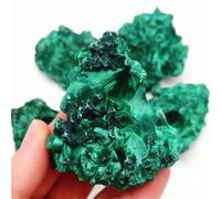 PAJPXPCD 500 g (paquete) Cristales crudos de forma irregular Piedra malaquita for decoración PAJPXPCD