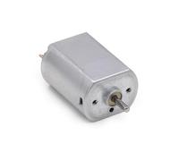 PAJPXPCD Arrancador con escobillas metálicas FK-130, CC 3 V-6 V, 16 000 RPM, alta velocidad, cubierta trasera de hierro, electronic starter silencioso.