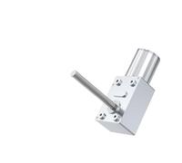 PAJPXPCD Arranque con reducción de engranaje helicoidal JGY370-M6 de 24 V y soporte de 3 RPM, longitud del eje roscado de 50 mm, marcha adelante y atrás.