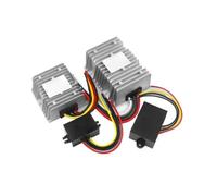 PAJPXPCD Convertidor de voltaje reductor de voltaje CC de 48 V, 36 V a 5 V CC, 20-60 V a 5 V, reductor de voltaje, fuente de alimentación de conmutación CC (aluminio 6A)