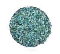 PAJPXPCD Cristal decorativo de 50 g, 2-4 mm, piedra de cristal de apatita azul natural, mini grava pulida, cristales de cuarzo natural, decoración del hogar