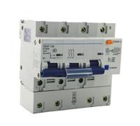 PAJPXPCD DZ47LE 3P+N 100A D tipo 400V~ 50HZ/60HZ Disyuntor de corriente residual con protección contra sobrecorriente y fugas RCBO