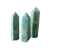 PAJPXPCD Espécimen de joyería de Piedra Piedra de Punta de Cristal Natural curada Obelisco Varilla de Cuarzo Decoración Piedra de for el hogar 7-9 CM como Regalo Joyería de Piedra (Size : 5pc)
