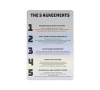 PAJPXPCD Office Mindset Five Powerful Mantras Quote Art Print for Home Library Decor(Unframed,08x12inch(20x30cm))