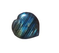 PAJPXPCD Piedra de cristal natural con forma de corazón de rosa mágica, piedra de cristal natural para coleccionar regalos, 1 unidad, 9-10CM, Agate