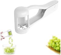 Paket von 2 Früchtenschneider für Kinder, Früchtenschneider für Babys, Schneller und sicherer Schneider von Trauben und Kirschen, Tomatenschneider Cherry, Küchenutensilien mit Schutz zur Zubereitung