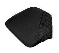 PAKEY Stretch Chair Seat Covers for Dining Room, Black Set of 1 Jacquard Dining Chair Seat Cushion Protectors Chair Slipcovers