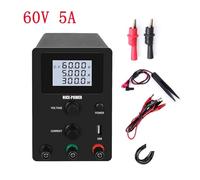 PAKLIF Fuente de alimentación de Laboratorio regulada de Voltaje de Alta precisión 3 0V 10A Supply Bench Power Fuentes de Voltaje Ajustable y Corriente(R-SPS605D)