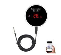 PAKLIF Termostato inalámbrico Smart Home WiFi Sensor DE Temperatura Sensor 3M TERMÓMÓMERO Digital HABITACIÓN TERMOSTA DE Agua TERMOSTAT Alarma MONITORINO Remoto Termostato de calefacción