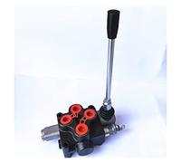 PAKLIF Válvula hidráulica de múltiples vías Válvula de inversión Cilindro mecánico Motor Distribuidor ZD-L102 Control de Distribuidor de válvula de múltiples vías (Color : ZD-L102-1, Size : Type)