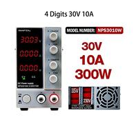 PAKLIF Variable NPS605W 306W 3010W 1203W Ajustable Corriente Continua Fuente de alimentación conmutada 6A 10A Laboratorio de Banco Fuente de alimentación(4 Digits 30V 10A)