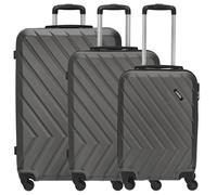 paklite Quick Trolley Set 3tlg. (gris/antracita)