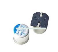 PAKMEZ 10 condensadores de Estado sólido SMD de 2,5 V y 330 UF, 6 x 5,8 mm componentes