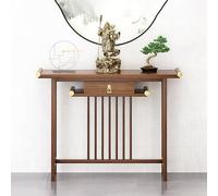 PAKMEZ Mesa de Ofrenda, Decoración Espiritual del Hogar, con Bandeja Oculta,Vitrina De Exhibición De Feng Shui Chino, para La Estatua Espiritual Sala(100 * 42 * 88cm/39 * 16 * 34in)