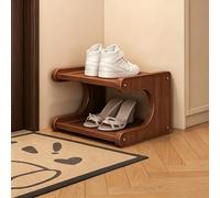 PAKMEZ Zapatero de Bambú, Zapatera de Almacenamiento para Entrada Dormitorio y Armario, Opciones de 2 a 8 Baldas(20cm/7.9in)