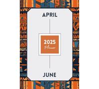 Pako Ultimate Quarterly Planner Q2 2025: Set SMART goals for April, May, and June and reflect on your progress each week