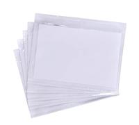 Pakomat, Bolsas autoadhesivas transparentes para cartas de transporte DIN C6, 12 x 17 cm, 100 unidades, autoadhesivas transparentes para documentos