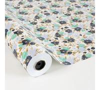 PAKOT | Bobina Papel de Regalo Jardín Floral - 70CM X 25M - Ideal para envolver regalos, manualidades y embalaje ecológico