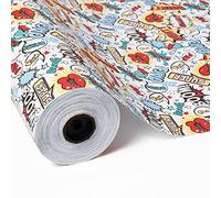 PAKOT - Papel de Regalo Cómic en Bobina para Envolver y Packaging Creativo - Rollo Grande - 70 cm x 100 m