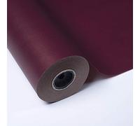 PAKOT | Papel de Regalo Kraft Verjurado - Bobina - Granate - 70 cm x 100 m - 1 Rollo para Envolver Regalos, Packaging, Tiendas y Presentaciones