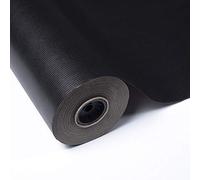 PAKOT - Papel Kraft Verjurado Negro - Papel para Envolver Regalos y Embalaje Profesional - Bobina Rollo 70 cm x 100 m para Tiendas y Comercios