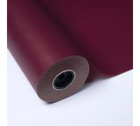PAKOT | Rollo Papel de Regalo Kraft Verjurado Granate - 70CM x 50M - Ideal para Embalaje, Tiendas y Regalos