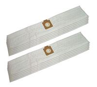 PakTrade 10 Microfibra Bolsas de Aspiradora para ELECTROLUX Pro Z 951, Terrier, UZ 173, UZ173, UZ 920, UZ920 Profi Power