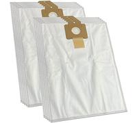PakTrade 10 Microfibra Bolsas de Aspiradora para Nilfisk WD120, WD 120 | WD135, WD 135 | WD200, WD 200 | WD215, WD 215 | WD225, WD 225