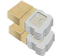 PakTrade 10 Premium Bolsas de Aspiradora Adecuadas para Las Lijadoras Orbitales Makita BO4566 - BO5030 - BO5031 - BO5041