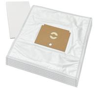 PakTrade 10 Premium Bolsas de aspiradora Adecuado para Rowenta RS008, RS009, RS009A, RS010, RS010A, RS011, RS012, RS012A, RS014, RS015, RS016-10 Piezas, Incl Filtro, Microfibra, Accesorios