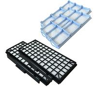 2X Filtro Hepa + 2X Filtro Motor para Aspiradora Siemens VSZ5gpx1,VSZ 5gpx1 - Z5.0