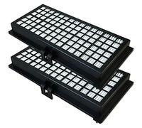 PakTrade 2X Filtro Hepa para Aspiradora Miele Electronic 8100 S812, S 718 S718, S 312 I S312I, Turbo Team Plus S511