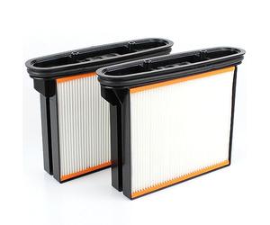 PakTrade 2X Premium Filtro Plisado para Starmix ISP iPulse, ISP, ISC, IS Serie | komatibel mit Starmix 416038, 416069, 425740 | FK 4300, FKP 4300 - FKP4300, FKPN 3000 Nano