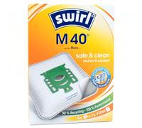 PakTrade 4 Bolsas de aspiradora Compatible con Miele Complete C2 Jubilee, Complete C2 Jubilee Ecoline, Powerline, Complete C2 Parquet Ecoline, Powerline | Compatible con Swirl M40 - M 40