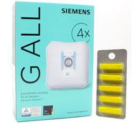 PakTrade 4 Bolsas para Aspiradora + 5 Ambientadores Compatible con Siemens 620 C Electronic, Kids & Fun, King Super S VS42B00, MAX, MAX+ 3 | 4 Bolsas, Ambientador, Accesorios, Repuestos