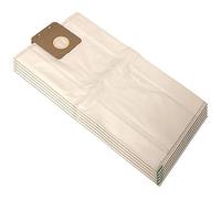 PakTrade 5 Microfibra Bolsas de Aspiradora Compatible con Nilfisk 1408618000, 1408618010, 82222900, 82222901, 82367810, 5715492007653, 5715492012114, 1000 GD, 1000GD