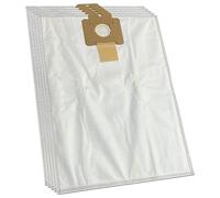 PakTrade 5 Microfibra Bolsas de Aspiradora Compatible con Nilfisk GWD 335, GWD335-905 8301 010 | GWD 335-905 8304 010