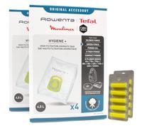 PakTrade 8 Bolsas para Aspiradora + 10 Aromas Compatible con Rowenta X-Plorer Series 70+ | 8 Aromatic Bolsas, Ambientador, Accesorios, Repuestos