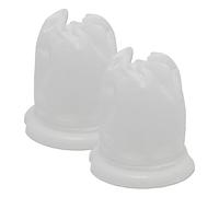 PakTrade Juego de 2X filtros de Suciedad adecuados para Vorwerk Kobold VC100 - VC 100 Aspirador inalámbrico | 2 Piezas | Unidad de Filtro Filtro de protección del Motor | Repuestos y Accesorios