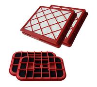 PakTrade Juego De Filtros 2X Filtro HEPA + 2X Filtro De Carbón para Aspiradora Lux 1, Lux1, Classic, Royal, D 820, D820, Staubcontainer