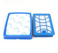 PakTrade Juego de Filtros Adecuado para Philips PowerPro Expert Aspiradora | Compatible con Philips FC8003/01 | CP0616/01 | CP0617/01 | FC6042/01 | Filtro de Entrada Lavable + Filtro de Escape