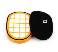 PakTrade Juego de filtros Apto para Philips XC7042/01R1 - XC 7042/01R1, XC7043 - XC 7043 | Aspiradora sin Cable | Insertar Filtro + Filtro de Espuma | Juego de filtros de Repuesto